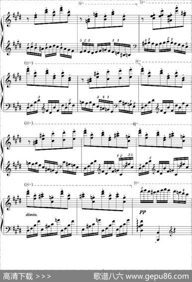 练习曲op.73no.1|莫什科夫斯基