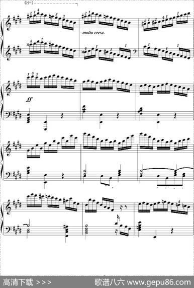 练习曲op.73no.1|莫什科夫斯基