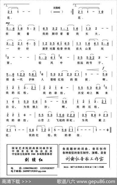 我的红松，我的牵挂|刘续红