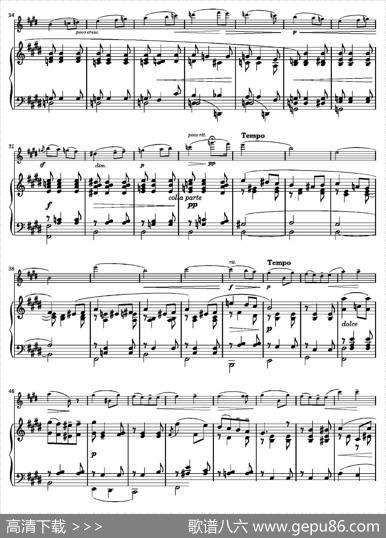 Salutd'AmourOp.12（爱的致意）（长笛+钢琴伴奏）|[英]艾尔加