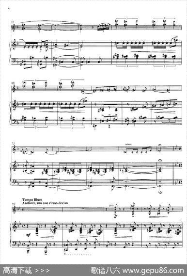 一个美国人在巴黎（AnAmericaninParis）（小提琴+钢琴伴奏）|格什温曲、海菲茨改编