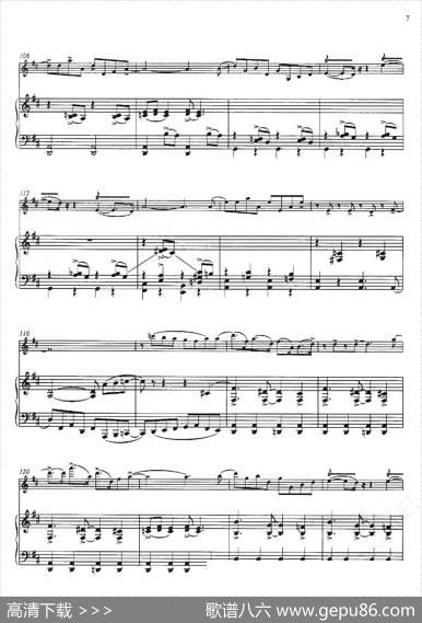 一个美国人在巴黎（AnAmericaninParis）（小提琴+钢琴伴奏）|格什温曲、海菲茨改编