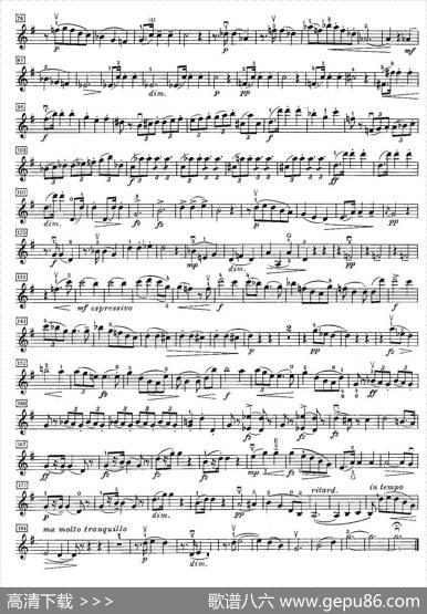 G大调小提琴小奏鸣曲作品100（SonatinaGMajorop.100）|德沃夏克（Dvorak）