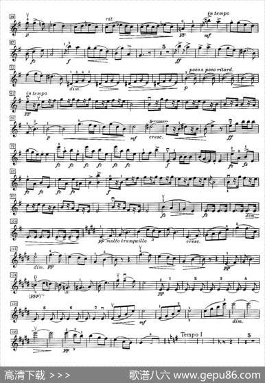 G大调小提琴小奏鸣曲作品100（SonatinaGMajorop.100）|德沃夏克（Dvorak）