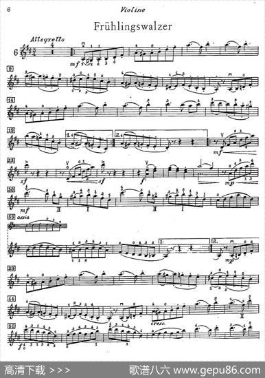 Frühlingswalzer（SpringWaltz）（春天华尔兹）|肖斯塔科维奇