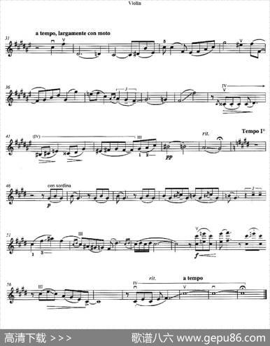 ThreePreludesforPiano·Ⅱ（为钢琴而作的三首前奏曲·Ⅱ）|乔治·格什温曲，海菲茨改编