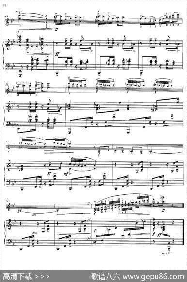 ThreePreludesforPiano·Ⅰ（为钢琴而作的三首前奏曲·Ⅰ）（小提琴+钢琴伴奏）|乔治·格什温曲，海菲茨改编