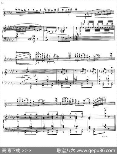 ThreePreludesforPiano·Ⅲ（为钢琴而作的三首前奏曲·Ⅲ）（小提琴+钢琴伴奏）|乔治·格什温曲，海菲茨改编