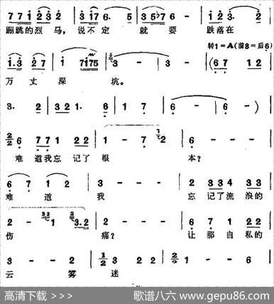 难道我忘记了根本（歌剧《阿依古丽》选曲） - 海啸|石夫、吾斯满江