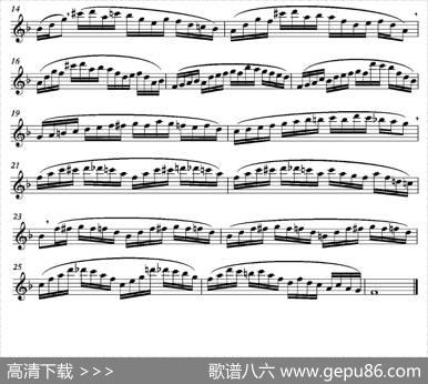 中级练习曲15首Op76（13）|D·波帕尔
