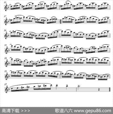 中级练习曲15首Op76（14）|D·波帕尔