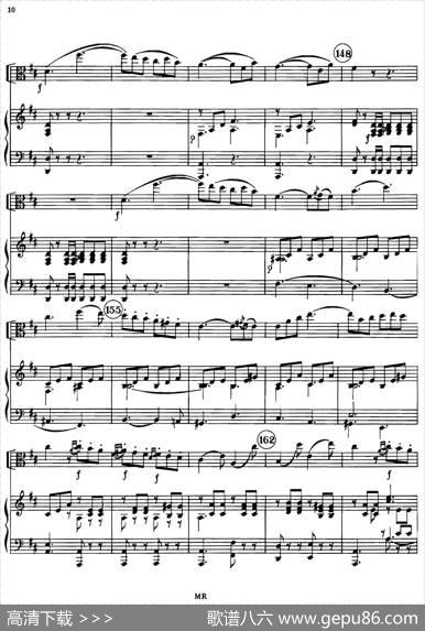 FANTASIE（幻想曲）（中提琴+钢琴伴奏）|胡摩尔