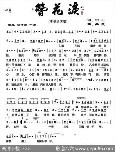 簪花泪 - 田七|栾凯