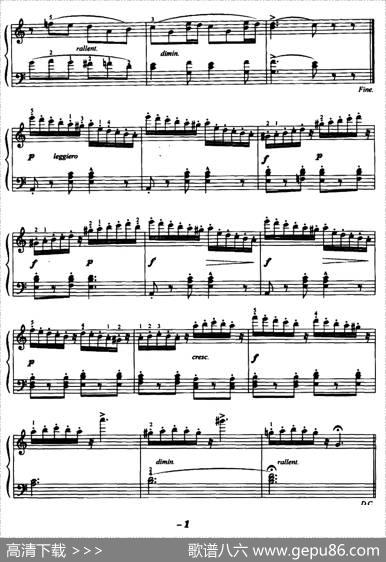 练习曲（Op.37No.37）|[法]H・雷蒙