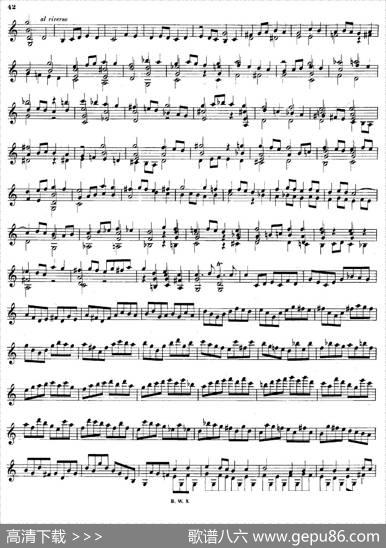 SONATAⅢ（奏鸣曲Ⅲ）|Bach（巴赫）