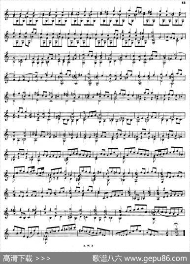 SONATAⅢ（奏鸣曲Ⅲ）|Bach（巴赫）