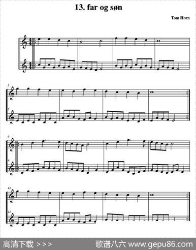 farogson（简易二重奏）|TomHorn（霍恩·汤姆）