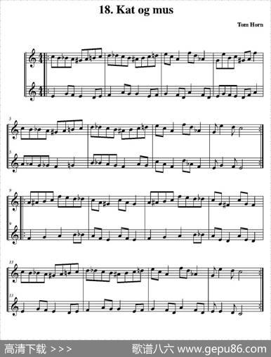 Katogmus（简易二重奏）|TomHorn（霍恩·汤姆）