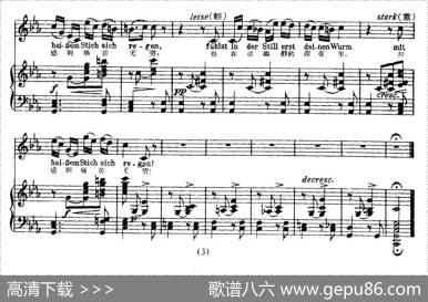 休息（中外文对照版、正谱[奥]）
