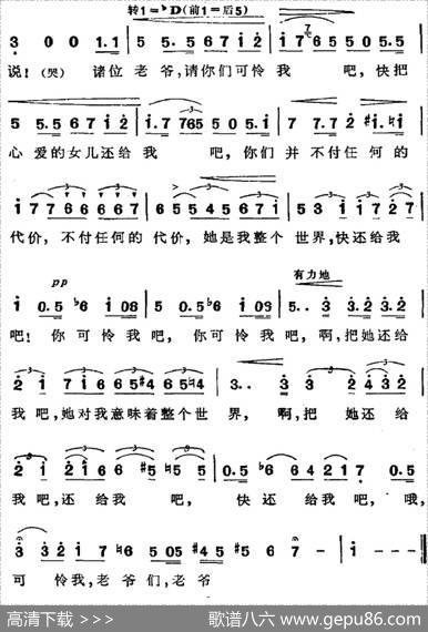 歌剧《弄臣》选曲：里戈莱托的咏叹调——你们这些狗强盗（第二幕）|周枫译配