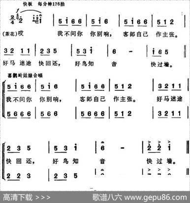 一只喜鹊过天顶（电影《喜鹊岭茶歌》选曲）|傅庚辰