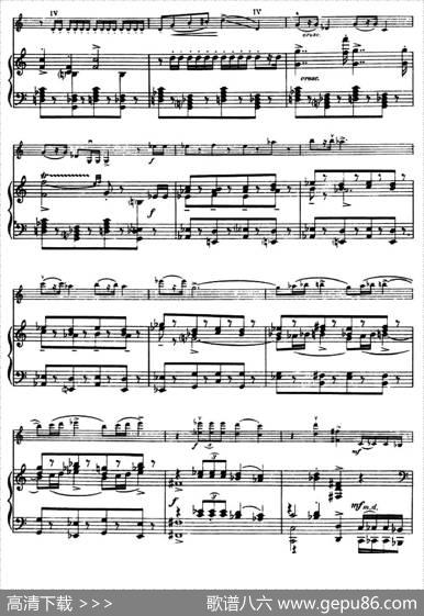March（小提琴+钢琴伴奏）|PROKOFIEFF-HEIFETZ（普罗科菲耶夫-海菲茨）