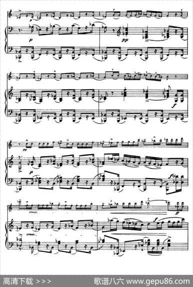March（小提琴+钢琴伴奏）|PROKOFIEFF-HEIFETZ（普罗科菲耶夫-海菲茨）