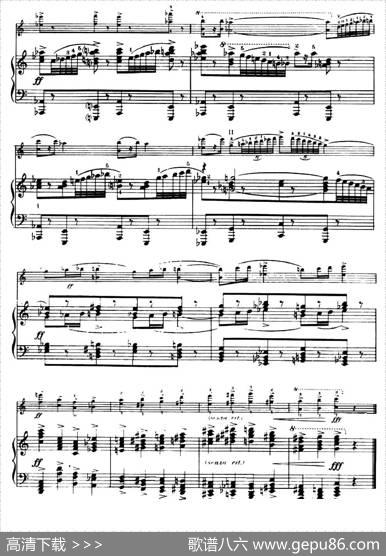 March（小提琴+钢琴伴奏）|PROKOFIEFF-HEIFETZ（普罗科菲耶夫-海菲茨）