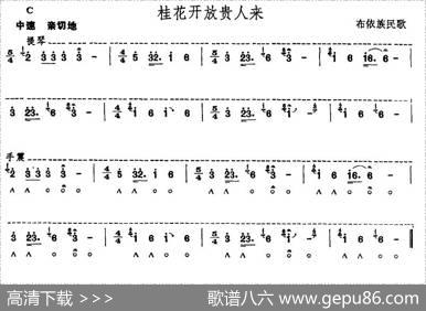 桂花开放贵人来