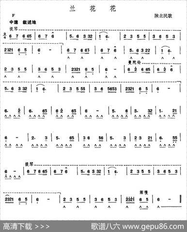 兰花花