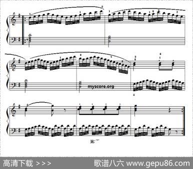 车尔尼599第59首曲谱及练习指导