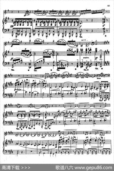 VIOLINSONATANo.2inGmajor（G大调第二小提琴奏鸣曲）（Ⅱ）（小提琴+钢琴伴奏）|GRIER（格里格）