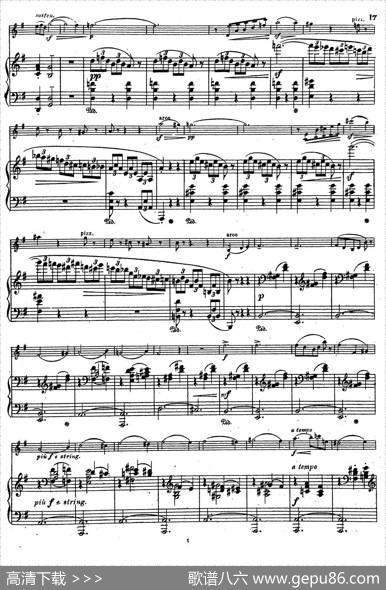 VIOLINSONATANo.2inGmajor（G大调第二小提琴奏鸣曲）（Ⅱ）（小提琴+钢琴伴奏）|GRIER（格里格）