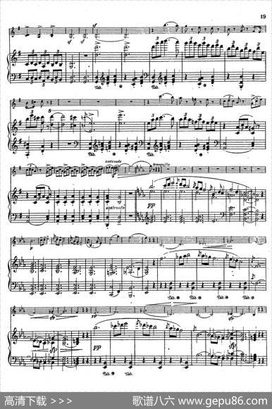 VIOLINSONATANo.2inGmajor（G大调第二小提琴奏鸣曲）（Ⅱ）（小提琴+钢琴伴奏）|GRIER（格里格）