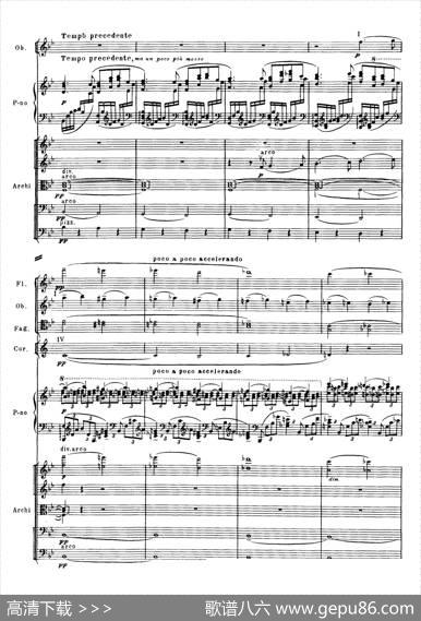 拉赫玛尼诺夫第三钢琴协奏曲总谱完整版（P1—20）|谢尔盖·瓦西里耶维奇·拉赫玛尼诺夫