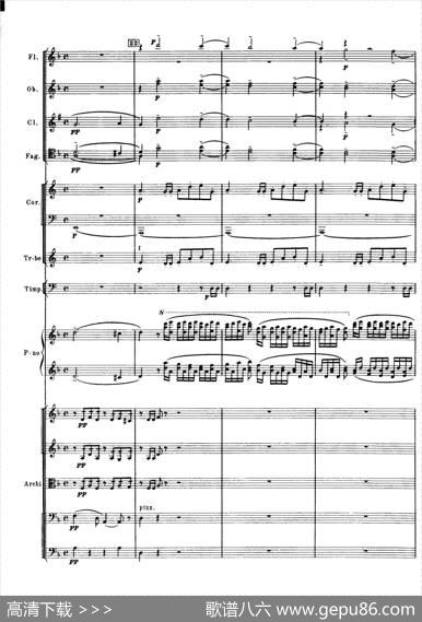 拉赫玛尼诺夫第三钢琴协奏曲总谱完整版（P41—60）|谢尔盖·瓦西里耶维奇·拉赫玛尼诺夫