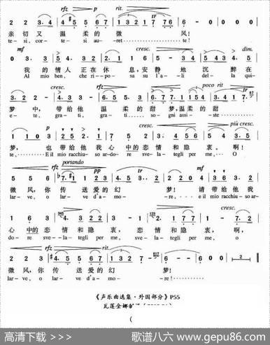 [意]围绕着我崇拜的人儿（中外文对照版）