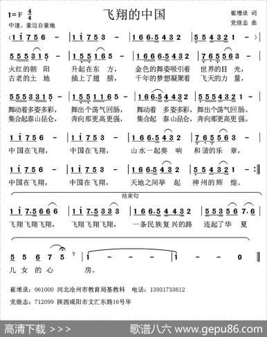 飞翔的中国 - 崔增录|党继志