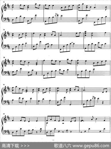 流行歌曲改编的钢琴曲：知道不知道 - 姚谦|王黎光改编