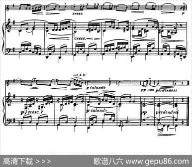 Serenade.（小提琴+钢琴伴奏）