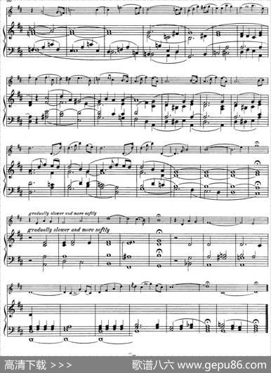 25首小提琴曲合集：Melody.（F.TH.CURSCH-BUHRENOp.157，No.1）（小提琴+钢琴伴奏）|BENONILAGYE