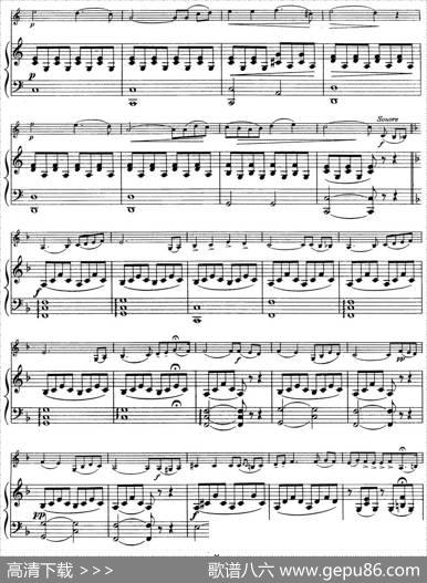25首小提琴曲合集：Reverie.（ANTONGILIS.Op.50，No.1）（小提琴+钢琴伴奏）|BENONILAGYE