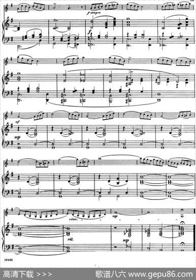 25首小提琴曲合集：ThemewithVariations.（GUIDOPAPINI.Op.57）（小提琴+钢琴伴奏）|BENONILAGYE