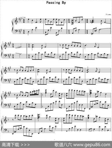 PassingBy|Yiruma