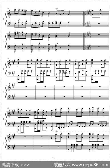 土耳其进行曲（双钢琴）