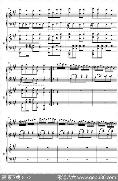 土耳其进行曲（双钢琴）