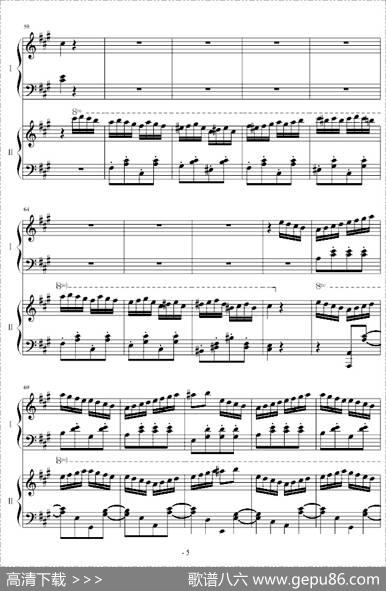 土耳其进行曲（双钢琴）