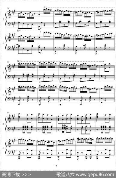 土耳其进行曲（双钢琴）