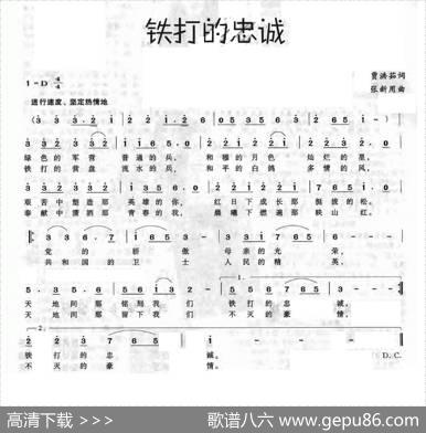 铁打的忠诚 - 夏洪茹|张新用