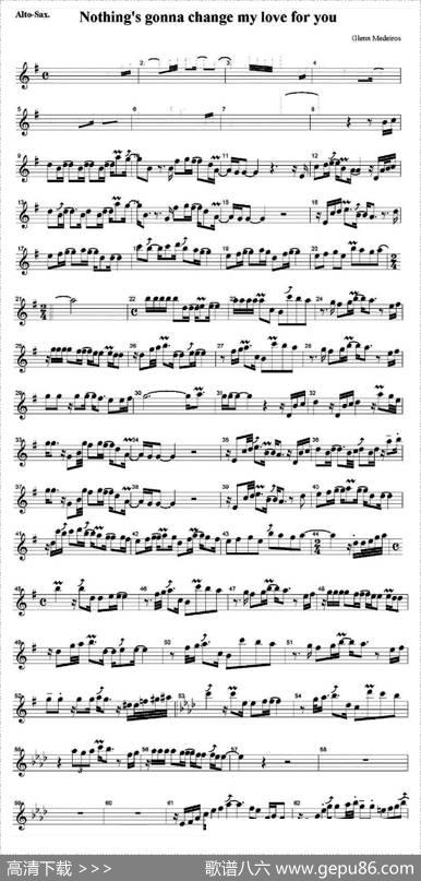 Nothinggonnachsbgemyloveforyou-Alto（此情不移）